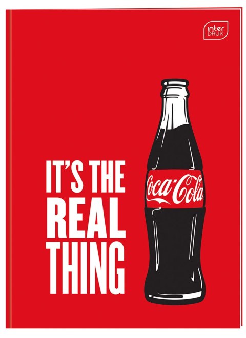 Zeszyt A4 32k kratka 70g M Mat+UV COCA COLA INTERDRUK