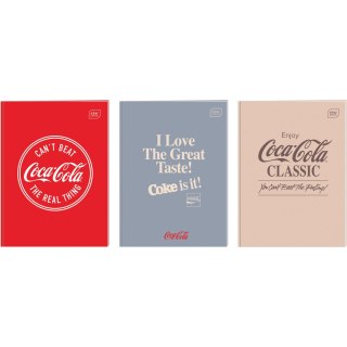 Zeszyt A4 60k kratka 70g M Hybrid COCA COLA INTERDRUK