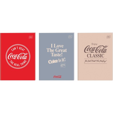 Zeszyt A4 60k kratka 70g M Hybrid COCA COLA INTERDRUK