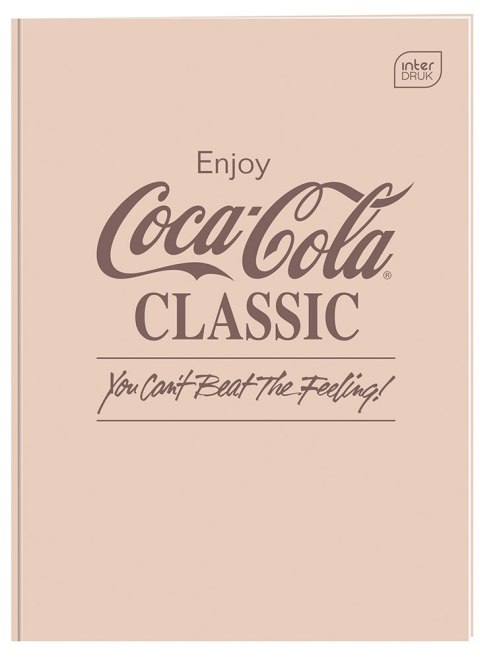 Zeszyt A4 60k kratka 70g M Hybrid COCA COLA INTERDRUK