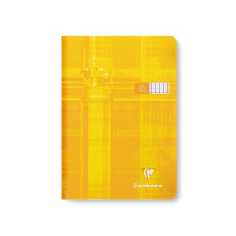 Zeszyt A5 16 kartek kratka 90g mix kolorów 63522AMXC CLAIREFONTAINE