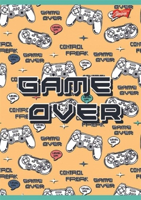 Zeszyt A5 32k kratka laminowany LET`S PLAY St. Majewski