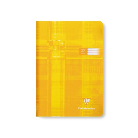 Zeszyt A5 32k linia podwójna kolorowa 90G 63549AMXC CLAIREFONTAINE