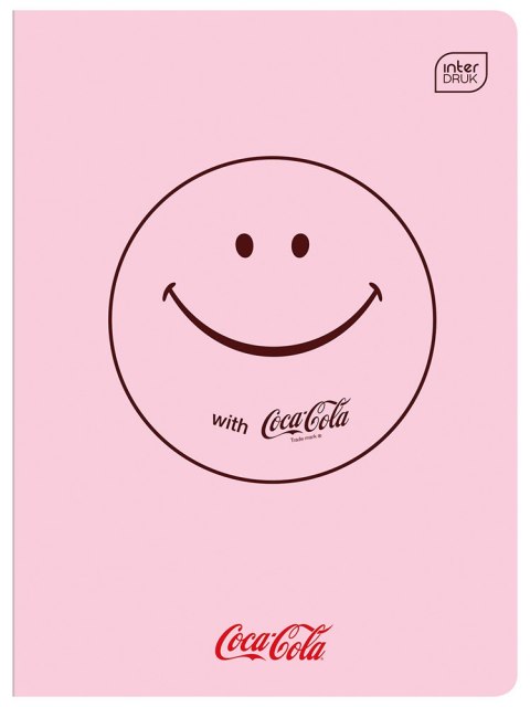 Zeszyt A5 60k kratka 70g M Hybrid COCA COLA INTERDRUK