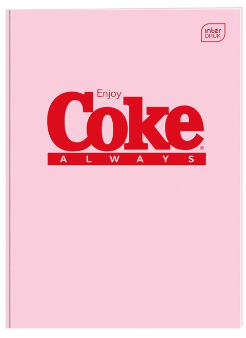 Zeszyt do słowek A6 32k Hybrid COCA COLA INTERDRUK