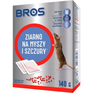 Ziarno na myszy i szczury 140g BROS