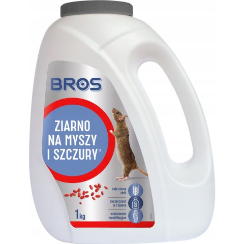 Ziarno na myszy i szczury 1kg BROS