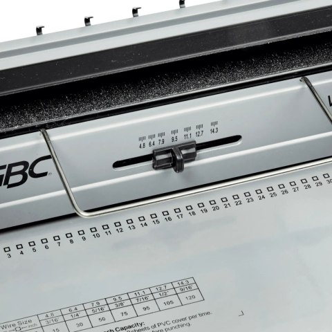 Bindownica drutowa W12 z ręcznym dziurkaczem binduje do 125 kartek A4 4410043 GBC