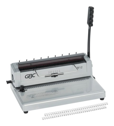 Bindownica drutowa W12 z ręcznym dziurkaczem binduje do 125 kartek A4 4410043 GBC