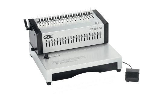 Bindownica profesjonalna grzbietowa elektryczna CB25E Pro dziurkowanie 25k bindowanie 500k 4410038 GBC