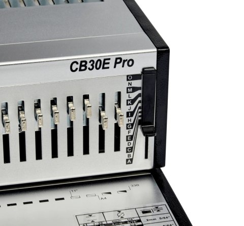 Bindownica profesjonalna grzbietowa elektryczna CB30E Pro dziurkowanie 30k bindowanie 500k 4410045 GBC