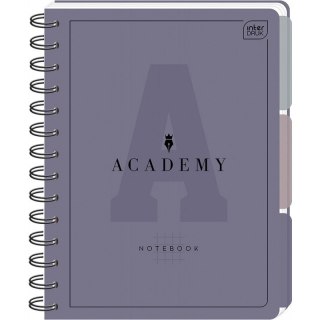 Kołozeszyt A4 100k. kratka 90g przekł PP ACADEMY