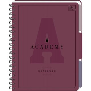 Kołozeszyt A4 100k. kratka 90g przekł PP ACADEMY