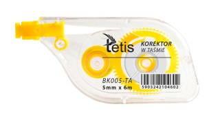 Korektor w taśmie mix kol. BK005-TA TETIS