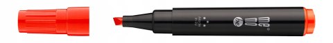 Marker permanentny M201 końcówka ścięta 1-4mm czerwony MM201-05 MEMOBE