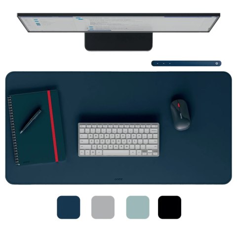 Mata na biurko 800x400mm ciemnoniebieska 53820068 LEITZ