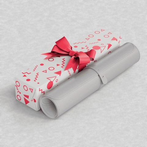 Mata na biurko 800x400mm jasnoszara 53820085 LEITZ