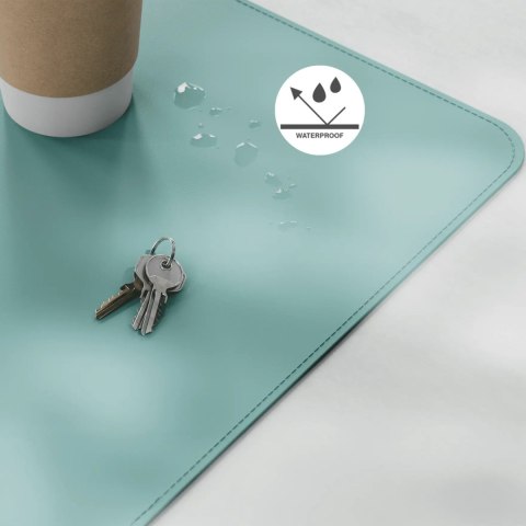 Mata na biurko 800x400mm miętowa 53820051 LEITZ