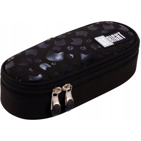 Piórnik szkolny w koty Saszetka usztywniona PC-01 BLACK CATS St.Majewski