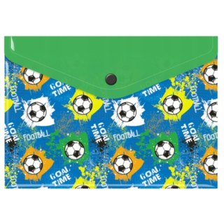 Teczka kopertowa A5 PP z nadrukiem FOOTBALL TKN-A5-34 BIURFOL