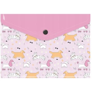 Teczka kopertowa A5 PP z nadrukiem PUPPIES TKN-A5-36 BIURFOL
