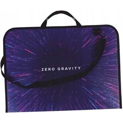 Teczka na rysunki A3 na suwak PP 38x52cm z nadrukiem zero gravity TER-01-03 BIURFOL