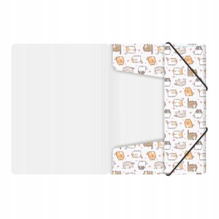 Teczka z gumką A4 PP z nadrukiem KITTENS TGN-A4-35 BIURFOL