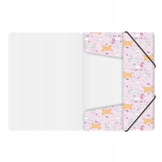 Teczka z gumką A4 PP z nadrukiem PUPPIES TGN-A4-36 BIURFOL