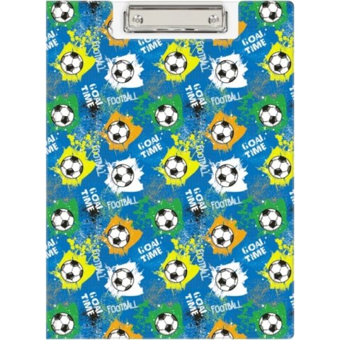 Teczka z klipem A4 z nadrukiem FOOTBALL KHN-04-34 BIURFOL
