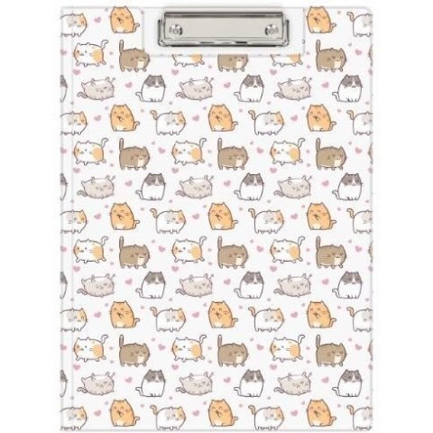 Teczka z klipem A4 z nadrukiem KITTENS KHN-04-35 BIURFOL