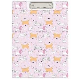 Teczka z klipem A4 z nadrukiem PUPPIES KHN-04-36 BIURFOL