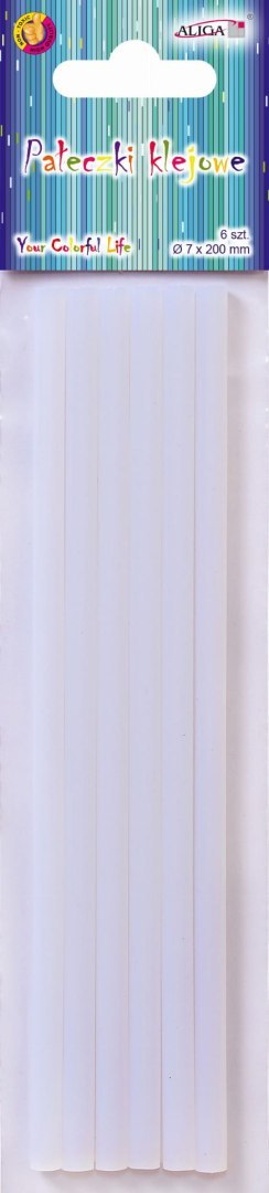 Wkład klejowy do pistoletu JB2007-BZ 7mm x 200mm (6szt) ALIGA