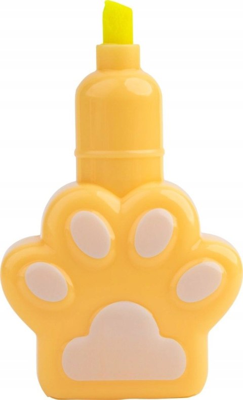 Zakreślacz CAT&DOG łapka 5 kolorów fluo HA 4133 01CD-WP5 Happy Color