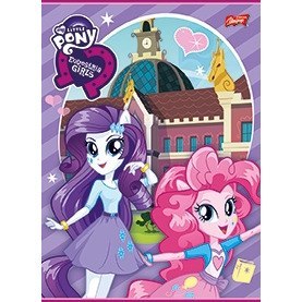 Zeszyt A4 60k kratka MIX laminowany UNIPAP