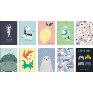 Zeszyt A5 16k kratka MEGAMIX 400181755 TOP 2000