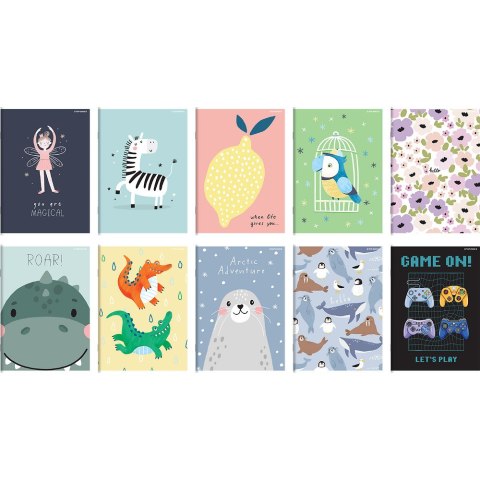 Zeszyt A5 16k kratka MEGAMIX 400181755 TOP 2000