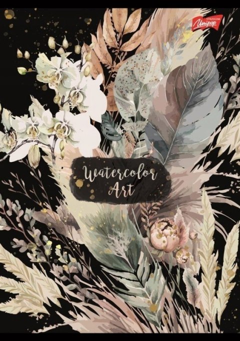 Zeszyt A5 60k kratka WATERCOLOR ART. laminowany UNIPAP