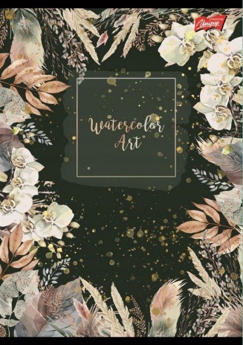 Zeszyt A5 60k kratka WATERCOLOR ART. laminowany UNIPAP