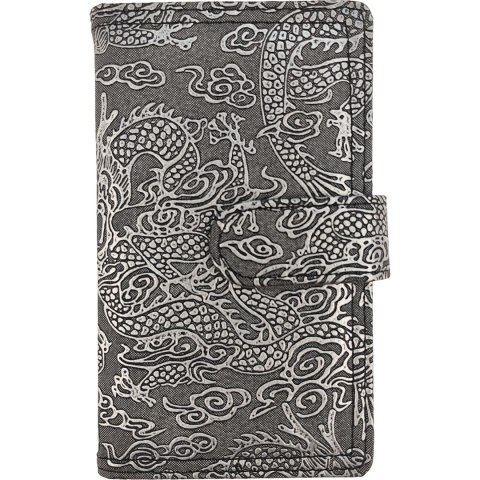 Kalendarz B6 dzienny z zapięciem 2026 dragon srebrny 0405-0938-12 Panta Plast