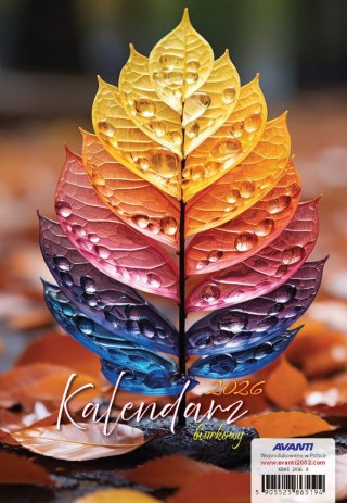 Kalendarz biurkowy A5 pionowy KBA5 AVANTI