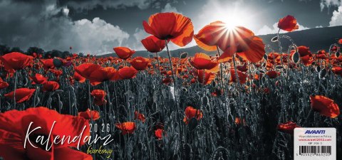 Kalendarz biurkowy poprzeczny KBP AVANTI