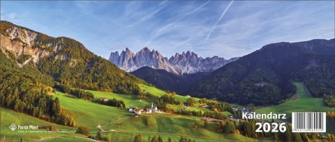 Kalendarz biurkowy poziomy 2026 0405-0902-99 Panta Plast
