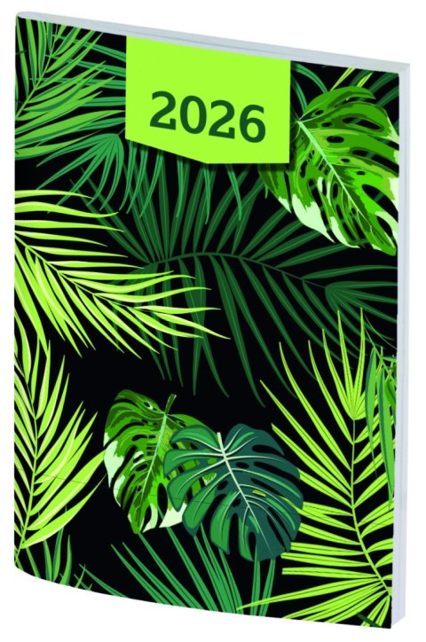 Kalendarz kieszonkowy A7 oprawa PCV bezbarwny 2026 A7040B-MIX Wokół Nas