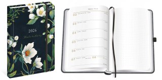 Kalendarz książkowy 2026 A5 192 Mat+UV Fiori INTERDRUK