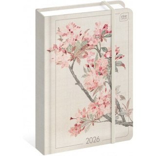 Kalendarz książkowy 2026 A5 384 Mat+UV Cherry INTERDRUK