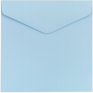 Koperta 160x160mm niebieski statynowany K 130g. (10sztuk) 280328 Galeria Papieru
