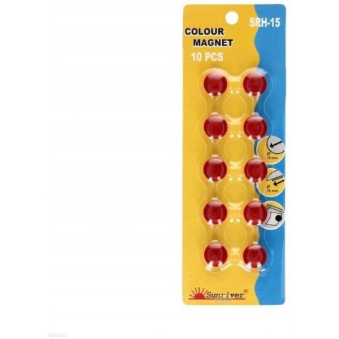 Magnesy WF-15/SRH-15 czerwone (10szt.) 607224 ARGO