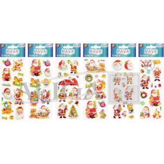 Naklejki NKX-8474 świąteczne wypukłe 7 x 17cm ALIGA