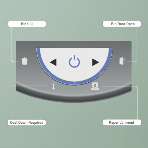 Niszczarka Leitz IQ Optimax Home Office 225 P5 15L 83580000