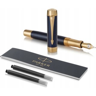 Pióro wieczne (F) DUOFOLD PRESTIGE BLUE CHEVR CENTENNIAL 1931369 PARKER
